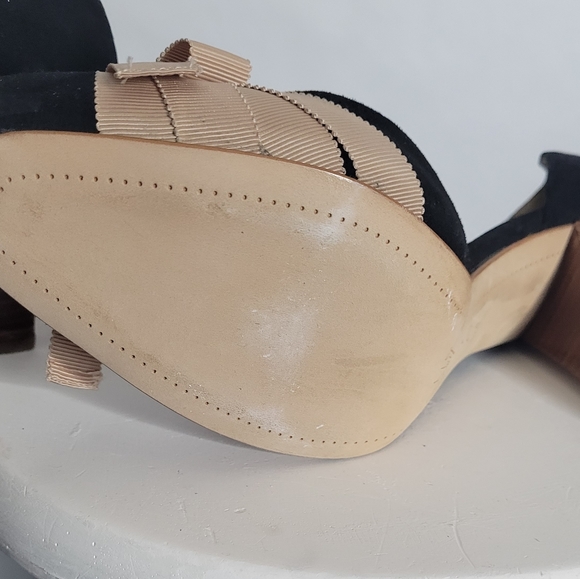 Black Suede Pumps by Studio 9 Size 8 - Picture 5 of 5